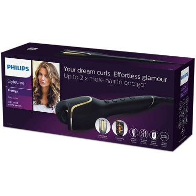 Стайлер Philips, 34Вт, темп.режимів-3, D -25mm, швидкості - 3, кераміка, чорний (BHB876/00) Стайлер Philips, 34Вт, темп.режимів-3, D -25mm, швидкості - 3, кераміка, чорний (BHB876/00)