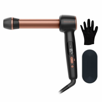 Стайлер Rowenta Twist Curl, автоматичний, темп.режимів-4, 150C–210С, кераміка, рукавика та термопідкладка, чорно-золотий (CF4620 Стайлер Rowenta Twist Curl, автоматичний, темп.режимів-4, 150C–210С, кераміка, рукавика та термопідкладка, чорно-золотий (CF4620