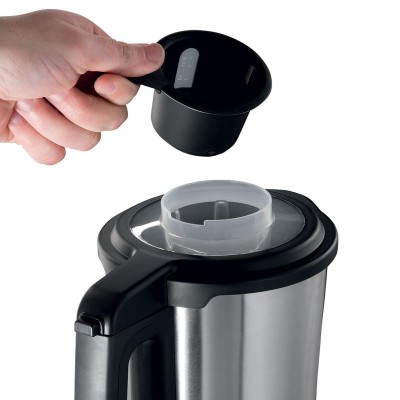 Суповарка-блендер Russell Hobbs 1200Вт, чаша-1,75л, механічне керування, 8 авто. програм, нержав.сталь, платик, сіро-чорний (214 Суповарка-блендер Russell Hobbs 1200Вт, чаша-1,75л, механічне керування, 8 авто. програм, нержав.сталь, платик, сіро-чорний (214