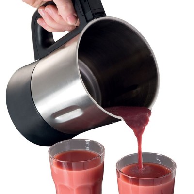 Суповарка-блендер Russell Hobbs 1200Вт, чаша-1,75л, механічне керування, 8 авто. програм, нержав.сталь, платик, сіро-чорний (214 Суповарка-блендер Russell Hobbs 1200Вт, чаша-1,75л, механічне керування, 8 авто. програм, нержав.сталь, платик, сіро-чорний (214