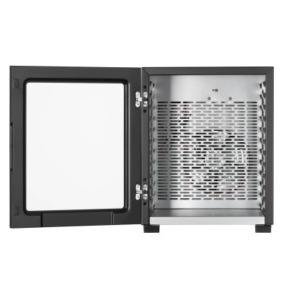 Сушарка для продуктів Ardesto FDB-1242, 850Вт, піддонів -12x3см, макс-70°С, таймер, електр. управління, нерж., чорний