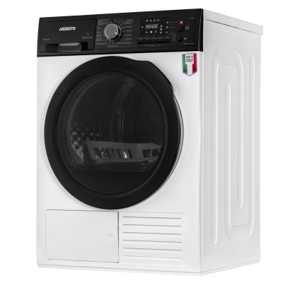 Сушильна машина ARDESTO тепловий насос Bianco Vero, 8кг, A+++, 63см, дисплей, інвертор, підсвіч.барабана, білий (DMI-8I)