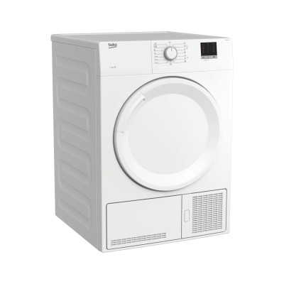 Сушильна машина Beko конденсаційна, 7кг, B, 54см, білий (DB7111PA)