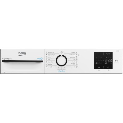 Сушильна машина Beko тепловий насос, 7кг, A++, 54.5см, дисплей, ф-ція ПАР, білий (BM3T37239WB)