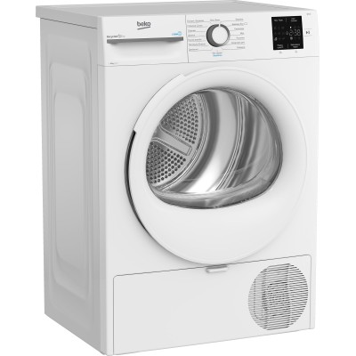 Сушильна машина Beko тепловий насос, 8кг, A++, 55см, дисплей, підсвітка барабану, пар, білий (BM3T38239WW) Сушильна машина Beko тепловий насос, 8кг, A++, 55см, дисплей, підсвітка барабану, пар, білий (BM3T38239WW)