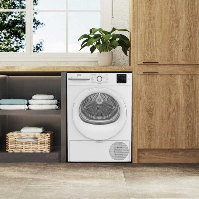 Сушильна машина Beko тепловий насос, 8кг, A++, 55см, дисплей, підсвітка барабану, пар, білий (BM3T38239WW) Сушильна машина Beko тепловий насос, 8кг, A++, 55см, дисплей, підсвітка барабану, пар, білий (BM3T38239WW)