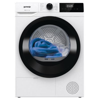 Сушильна машина Gorenje конденсаційна, 8кг, А++, 60см, дисплей, білий (DHNE82)