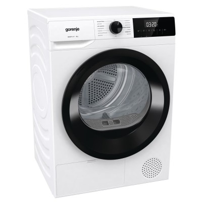 Сушильна машина Gorenje конденсаційна, 8кг, А++, 60см, дисплей, білий (DHNE82) Сушильна машина Gorenje конденсаційна, 8кг, А++, 60см, дисплей, білий (DHNE82)