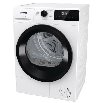 Сушильна машина Gorenje конденсаційна, 8кг, А++, 60см, дисплей, білий (DHNE82) Сушильна машина Gorenje конденсаційна, 8кг, А++, 60см, дисплей, білий (DHNE82)