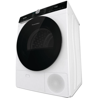 Сушильна машина Gorenje тепловий насос, 9кг, A++, 60см, дисплей, 15 програм, підсвітка барабану, білий (DNS92)