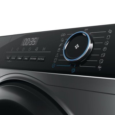 Сушильна машина Haier тепловий насос, 9кг, A+++, 59,5см, дисплей, пара, cріблястий (HD90-A3939R-S) Сушильна машина Haier тепловий насос, 9кг, A+++, 59,5см, дисплей, пара, cріблястий (HD90-A3939R-S)