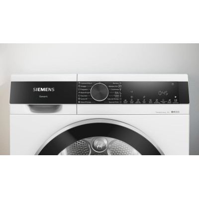 Сушильна машина Siemens тепловий насос, 9кг, A++, 61см, дисплей, білий (WQ41G200UA)