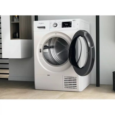 Сушильна машина Whirlpool тепловий насос, 9кг, A++, 65см, дисплей, люк чорний, білий (FFTM229X2BUA) Сушильна машина Whirlpool тепловий насос, 9кг, A++, 65см, дисплей, люк чорний, білий (FFTM229X2BUA)