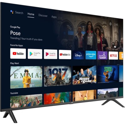 Телевізор 43" TCL LED FHD 60Hz Smart Android TV Black (43L5A) Телевізор 43" TCL LED FHD 60Hz Smart Android TV Black (43L5A)