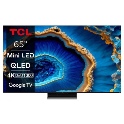 Телевізор 65" TCL MiniLED 4K 144Hz Smart Google TV Titan ONKYO sound (65MQLED80)