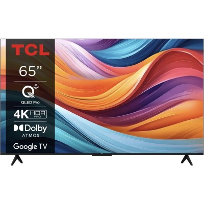 Телевізор 65" TCL QLED 4K 60Hz Smart Google TV Titan (65T7B)