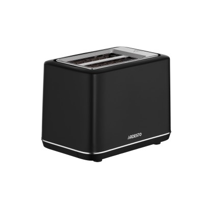 Тостер Ardesto Elegance 800Вт, LED дисплей, пластик, чорний (T-K301E) Тостер Ardesto Elegance 800Вт, LED дисплей, пластик, чорний (T-K301E)