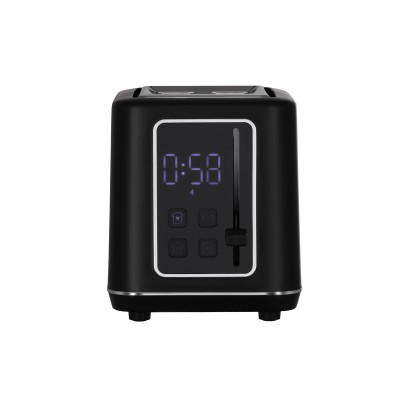 Тостер Ardesto Elegance 800Вт, LED дисплей, пластик, чорний (T-K301E) Тостер Ardesto Elegance 800Вт, LED дисплей, пластик, чорний (T-K301E)