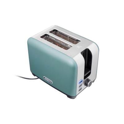Тостер Ardesto Mint Harmony 800Вт, метал, м'ятно-сріблястий (T-F400G) Тостер Ardesto Mint Harmony 800Вт, метал, м'ятно-сріблястий (T-F400G)