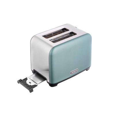 Тостер Ardesto Mint Harmony 800Вт, метал, м'ятно-сріблястий (T-F400G) Тостер Ardesto Mint Harmony 800Вт, метал, м'ятно-сріблястий (T-F400G)