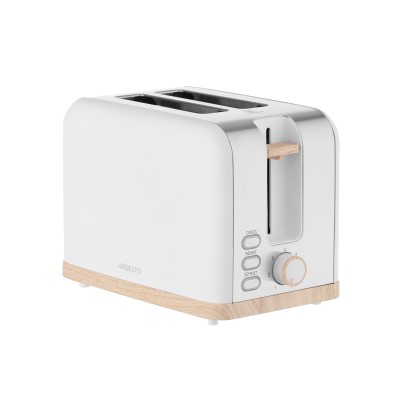 Тостер Ardesto T-F420WWD, 800Вт, метал, 2 слоти, білий Тостер Ardesto T-F420WWD, 800Вт, метал, 2 слоти, білий