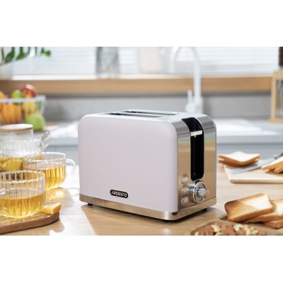 Тостер Ardesto T-F500L, 800Вт, метал, 2 слоти, ліловий+сріблястий Тостер Ardesto T-F500L, 800Вт, метал, 2 слоти, ліловий+сріблястий