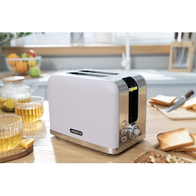 Тостер Ardesto T-F500L, 800Вт, метал, 2 слоти, ліловий+сріблястий Тостер Ardesto T-F500L, 800Вт, метал, 2 слоти, ліловий+сріблястий