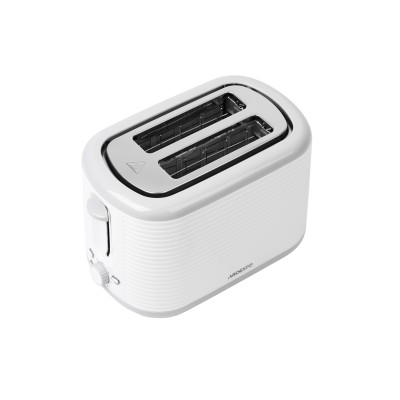 Тостер Ardesto White stripes T-F17WG 930Вт, пластик, білий+сірий Тостер Ardesto White stripes T-F17WG 930Вт, пластик, білий+сірий