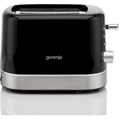 Тостер Gorenje 850Вт, підігрів, розморожування, пластик, чорний (T800DB) Тостер Gorenje 850Вт, підігрів, розморожування, пластик, чорний (T800DB)