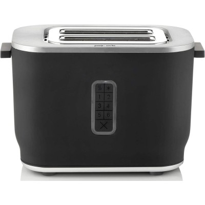 Тостер Gorenje, 800Вт, пластик/метал, чорний (T800ORAB) Тостер Gorenje, 800Вт, пластик/метал, чорний (T800ORAB)