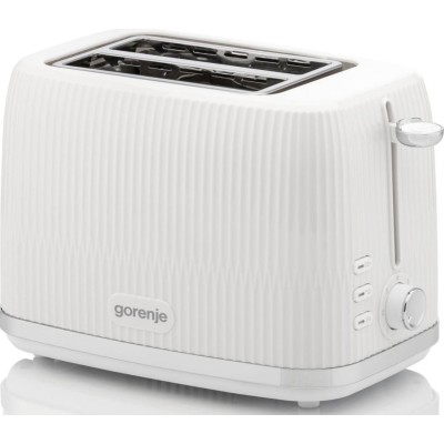 Тостер Gorenje, 850Вт, пластик/метал, білий (T850DPW) Тостер Gorenje, 850Вт, пластик/метал, білий (T850DPW)