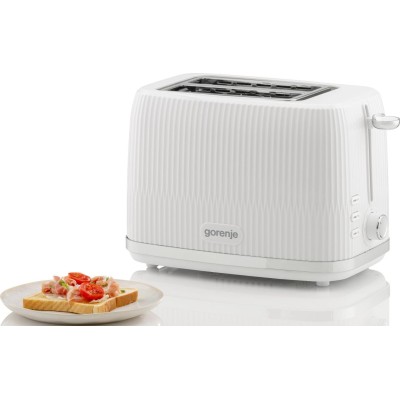 Тостер Gorenje, 850Вт, пластик/метал, білий (T850DPW) Тостер Gorenje, 850Вт, пластик/метал, білий (T850DPW)