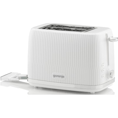 Тостер Gorenje, 850Вт, пластик/метал, білий (T850DPW) Тостер Gorenje, 850Вт, пластик/метал, білий (T850DPW)