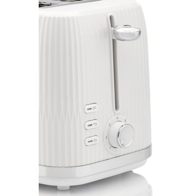 Тостер Gorenje, 850Вт, пластик/метал, білий (T850DPW) Тостер Gorenje, 850Вт, пластик/метал, білий (T850DPW)