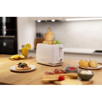 Тостер Gorenje, 850Вт, пластик/метал, білий (T850DPW) Тостер Gorenje, 850Вт, пластик/метал, білий (T850DPW)