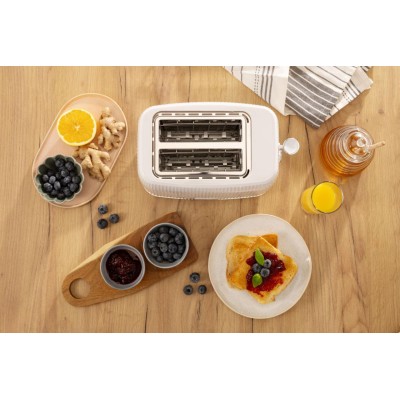 Тостер Gorenje, 850Вт, пластик/метал, білий (T850DPW) Тостер Gorenje, 850Вт, пластик/метал, білий (T850DPW)