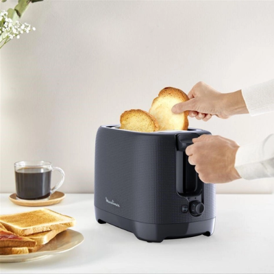Тостер Moulinex Morning 850Вт, розморожування, пластик, темно-синій (LT2M0810)