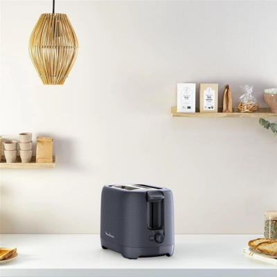 Тостер Moulinex Morning 850Вт, розморожування, пластик, темно-синій (LT2M0810)