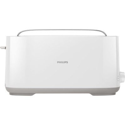 Тостер Philips Daily Collection 1000Вт, 1 відділення, пластик, білий (HD2590/00) Тостер Philips Daily Collection 1000Вт, 1 відділення, пластик, білий (HD2590/00)