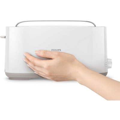 Тостер Philips Daily Collection 1000Вт, 1 відділення, пластик, білий (HD2590/00) Тостер Philips Daily Collection 1000Вт, 1 відділення, пластик, білий (HD2590/00)
