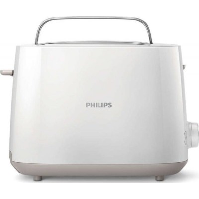 Тостер Philips Daily Collection 830Вт, кришка від пилу, пластик, білий (HD2582/00) Тостер Philips Daily Collection 830Вт, кришка від пилу, пластик, білий (HD2582/00)