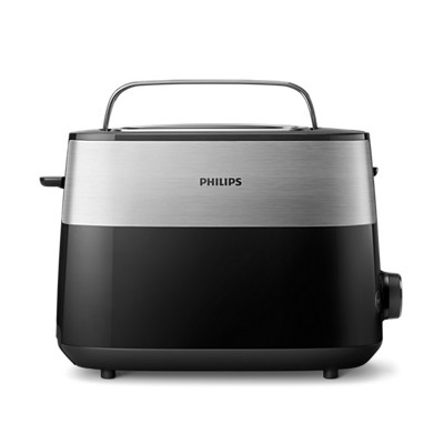 Тостер Philips Daily Collection 830Вт, метал/пластик, чорний (HD2516/90) Тостер Philips Daily Collection 830Вт, метал/пластик, чорний (HD2516/90)