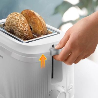 Тостер Philips Series 3000 900Вт, пластик, підігрів,разморозка, білий (HD2511/00) Тостер Philips Series 3000 900Вт, пластик, підігрів,разморозка, білий (HD2511/00)