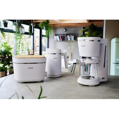 Тостер Philips Series Eco Conscious Edition 830Вт, кришка від пилу, пластик, білий (HD2640/10) Тостер Philips Series Eco Conscious Edition 830Вт, кришка від пилу, пластик, білий (HD2640/10)
