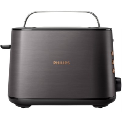 Тостер Philips Viva Collection 950Вт, нержав., підігрів,разморозка (HD2650/30) Тостер Philips Viva Collection 950Вт, нержав., підігрів,разморозка (HD2650/30)