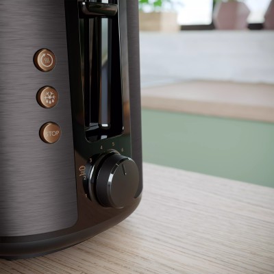 Тостер Philips Viva Collection 950Вт, нержав., підігрів,разморозка (HD2650/30) Тостер Philips Viva Collection 950Вт, нержав., підігрів,разморозка (HD2650/30)
