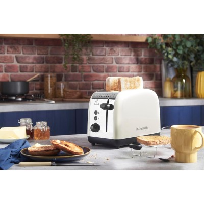 Тостер Russell Hobbs Colours Plus 1600Вт, підігрів, розморожування, метал., бежевий (26551-56) Тостер Russell Hobbs Colours Plus 1600Вт, підігрів, розморожування, метал., бежевий (26551-56)