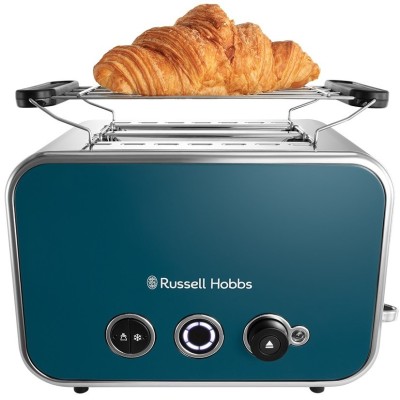 Тостер Russell Hobbs Distinctions 2-Slice 1670Вт, підігрів, розморожування, пластик, синій (26431-56) Тостер Russell Hobbs Distinctions 2-Slice 1670Вт, підігрів, розморожування, пластик, синій (26431-56)