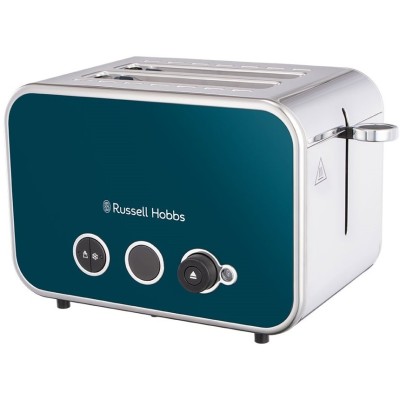 Тостер Russell Hobbs Distinctions 2-Slice 1670Вт, підігрів, розморожування, пластик, синій (26431-56) Тостер Russell Hobbs Distinctions 2-Slice 1670Вт, підігрів, розморожування, пластик, синій (26431-56)