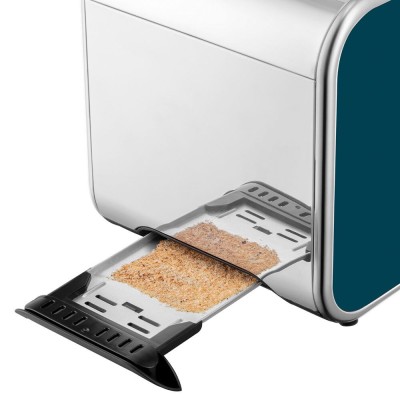 Тостер Russell Hobbs Distinctions 2-Slice 1670Вт, підігрів, розморожування, пластик, синій (26431-56) Тостер Russell Hobbs Distinctions 2-Slice 1670Вт, підігрів, розморожування, пластик, синій (26431-56)